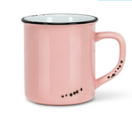 Enamel Look Mug Pink