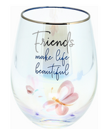 Friends Stemless Wine Glass