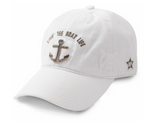 Boat Life Unisex Hat WHT