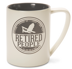 Retired People 18oz Mug