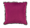 Velvet Fringe Pillow