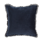 Velvet Fringe Pillow