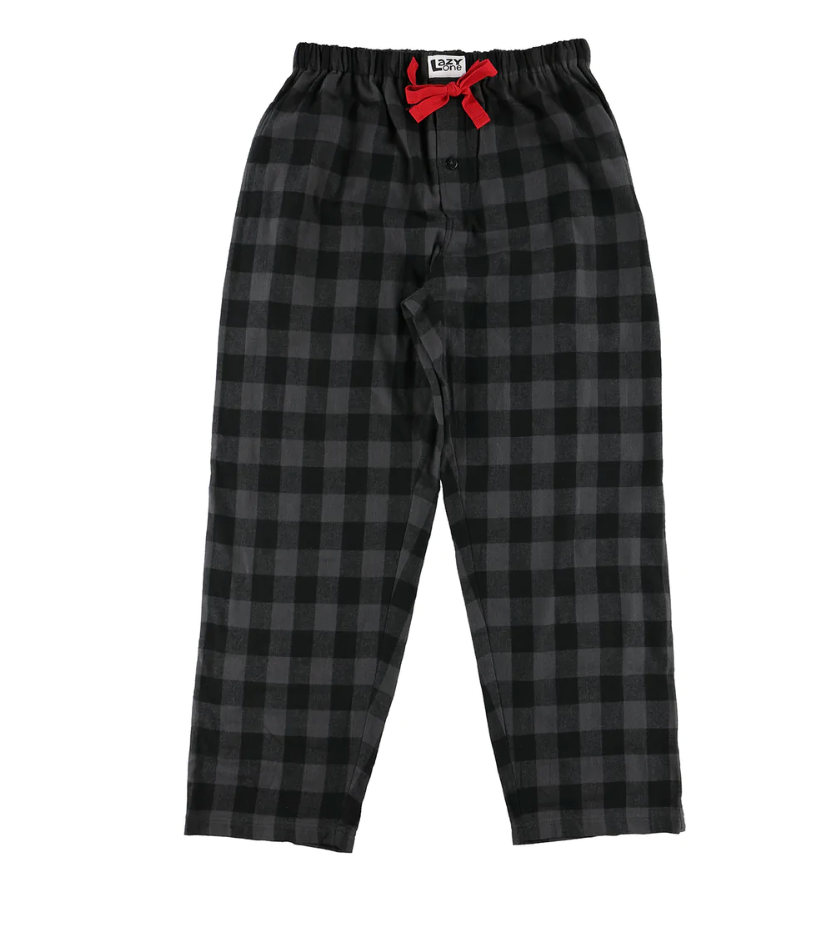 Grey Plaid Pant S