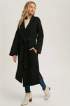 EFFORTLESS KNITTED TRENCH COAT