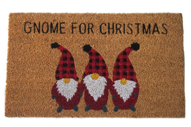Gnome for Christmas Doormat