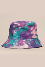 Bucket Hat-Unisex Reversible Tie Dye