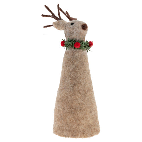 FELT TOPPER DEER